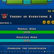 Geometry Dash Theory Of Everithing 2 Only Music Ost