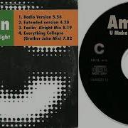 Amadin Jessica Folker You Make Me Feel Alright Extended Version Album