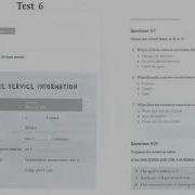 Ielts Listening Recent Actual Test Vol 3 Test 6 Full Answer Key
