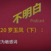 不明白播客 罗玉凤