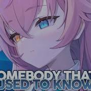 Nightcore Somebody That I Used To Know Lyrics