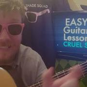 Taylor Swift Cruel Summer Easy Guitar Lesson Tabs Easy Chords