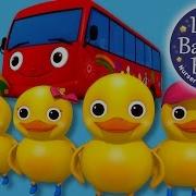 5 Little Ducks On A Bus Song Nursery Rhymes And Kids Songs Baby Songs Little Baby Bum