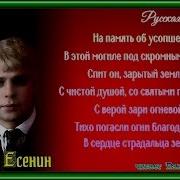 На Память О Усопшем У Могилы Есенин
