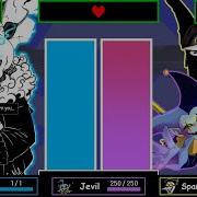 Sans Vs Spamton Jevil