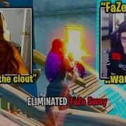 Faze Sway Toxic When 1 Girl Pro Dominates Zone Wars Fortnite