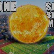 Solar System Size Comparison