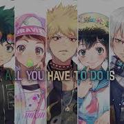 Nightcore Havana Despacito Believer Shape Of You Mashup Us Switching Vocals