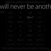 There Will Never Be Another You Backing Track Fast