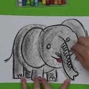 Как Нарисовать Слонёнка Рыбакит