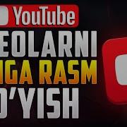 Video Ustiga Rasm Qo Yish