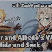 Albedo Playing Hide And Seek With Zach