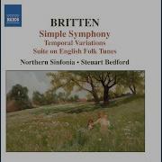 Suite On English Folk Tunes Op 90 Ii The Bitter Withy Northern