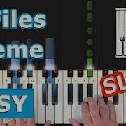 X Files Theme Illuminati Song Slow Piano Tutorial Easy Sheet Music