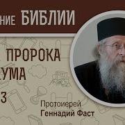 Книга Пророка Аввакума Глава 3 Протоиерей Геннадий Фаст Толкование Библии Ветхого Завета