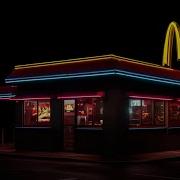 Dark Ambient Vibes Dark Snack At Mc Donalds