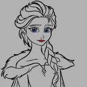 Холодное Сердце Frozen Раскраска