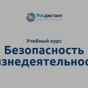 Безопасность Жизнедеятельности