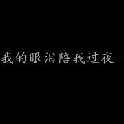 不让我的眼泪陪你过夜