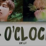 Bts 방탄소년단 V Rm 4 O Clock 네시 Lyrics