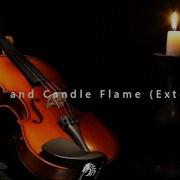 Violin And Candle Flame