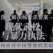 解读现代武松 杨佳杀警案背后的警察暴力执法 如何