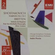 Passacaglia From Peter Grimes Op 33B