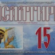 Псалтирь Кафизма 15 Церковнославянский Текст