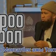 Максат Ажы Токтомушев
