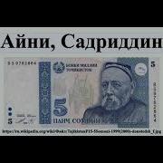 Садриддин Айнӣ صدرالدین عینی