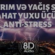 Sakitlesdirici Musiqi Yagis Ve Ildrim Sesi Yuxu Ucun