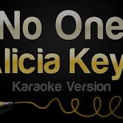 Alicia Keys No One Karaoke Version