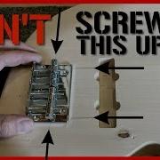 How To Properly Install A Guitar Or Bass Bridge Quick Tips