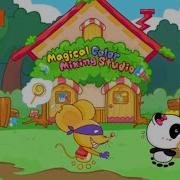 Panda Miumiu Was Caught Magician S Trip Learn Color Comparison Babybus Game