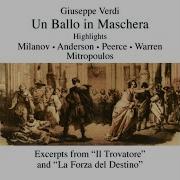 Il Trovatore Miserere Metropolitan Opera Orchestra Zinka Milanov Jan Peerce