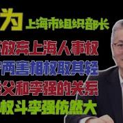国务院海外发言人 张为担任上海市委常委 组织部长 陈吉宁两害相权取其轻