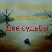 Альюом Высоцкий И Нейросеть Две Судьбы Обр Нейробар