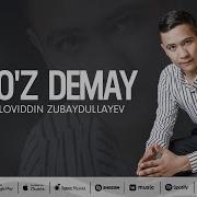 Olovidin Zubaydullayev