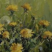 Одуванчики Мария Подуева Рисуем Онлайн