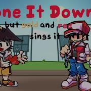 Fnf Tone It Down But Gold Cover