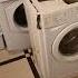 Two Washers Indesit WISL 85 And WIL 105 Spinning