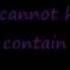 It Comes And It Goes Dido Lyrics Video