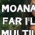 Moana How Far I Ll Go One Line Multilenguaje 35 Versións