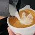 Angel Seahorse Latte Art