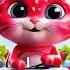 Rabbit Cat Cartoon Puppy Petdance Cats Puppy Rabbit Kidssong Happyathome Ai Carrtoon