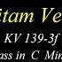 Mozart KV139 3f Credo Et Vitam Venturi Score
