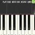 Tears For Fears SHOUT Shorts Easy Piano Cover Guide Lesson Tutorial