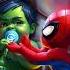 Lil Hulk Spidey Learn Sharing Is Caring Shorts Spiderman Hulk Cuteanimation Funnyanimation