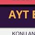 AYT Edebiyat Konu Anlatımı Edebi Sanatlar I