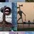 Siren Head MiX Combo Coffln Dance Song Meme CoVER Sorts Virelshorts Sirenheadcoffindance